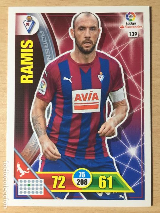 Cromos de f&uacute;tbol: 2016-2017 - 139 RAMIS - SD EIBAR - ADRENALYN - Foto 1