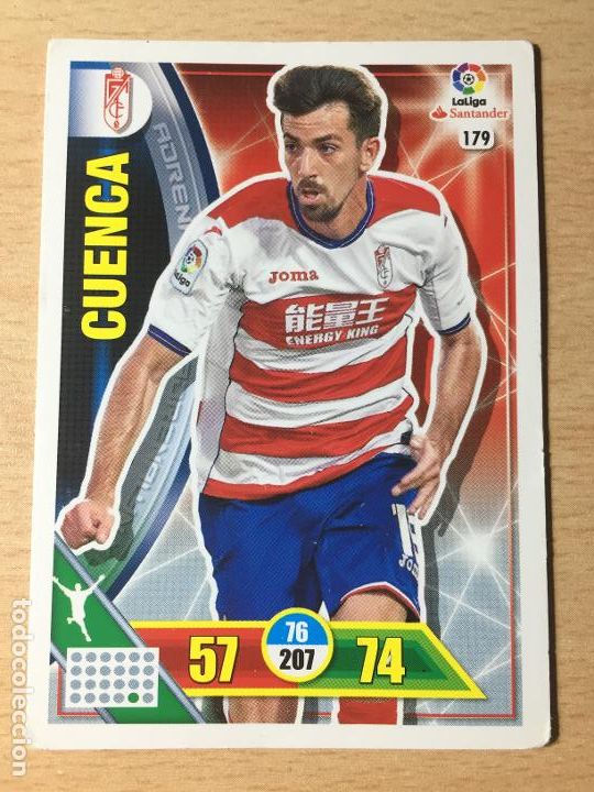 Cromos de f&uacute;tbol: 2016-2017 - 179 CUENCA - GRANADA CF - ADRENALYN - Foto 1