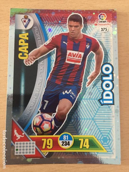 Cromos de f&uacute;tbol: 2016-2017 - 375 CAPA - SD EIBAR - ADRENALYN - Foto 1