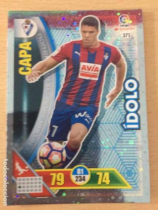 Cromos de f&uacute;tbol: 2016-2017 - 375 CAPA - SD EIBAR - ADRENALYN - Foto 1