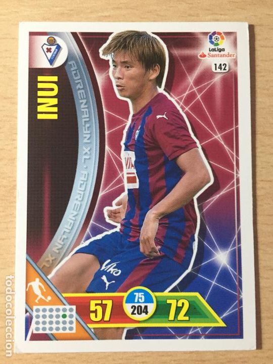 Cromos de f&uacute;tbol: 2016-2017 - 142 INUI - SD EIBAR - ADRENALYN - Foto 1