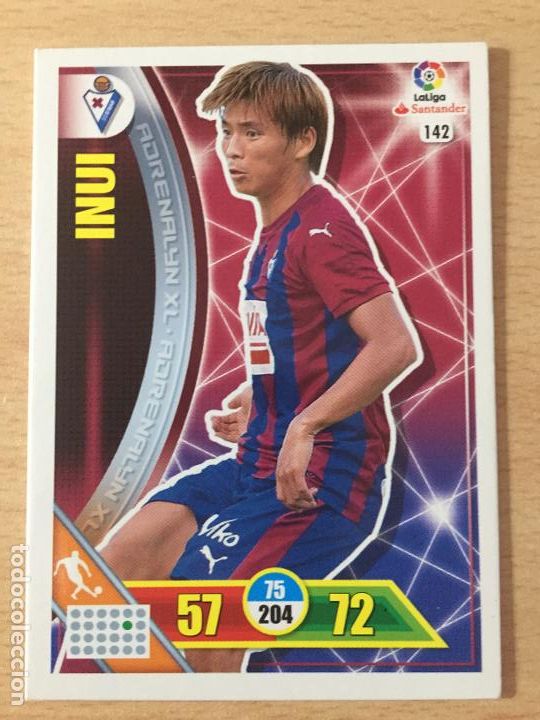 Cromos de f&uacute;tbol: 2016-2017 - 142 INUI - SD EIBAR - ADRENALYN - Foto 1