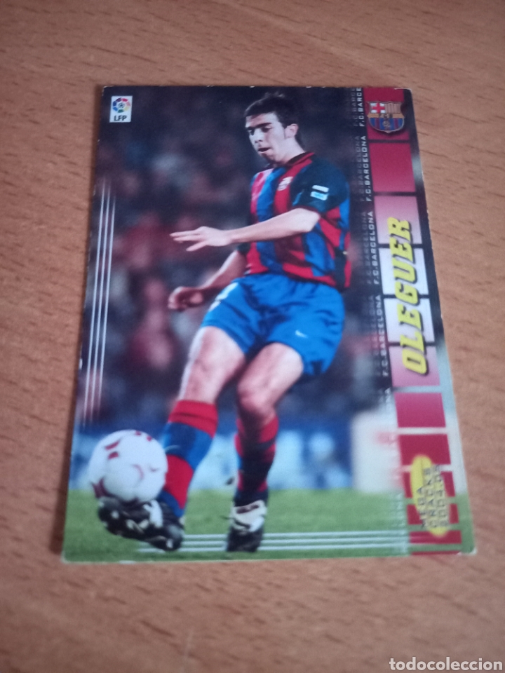Figurine di Calcio: Panini megacracks 2004 2005 04 05 60 Oleguer Barcelona