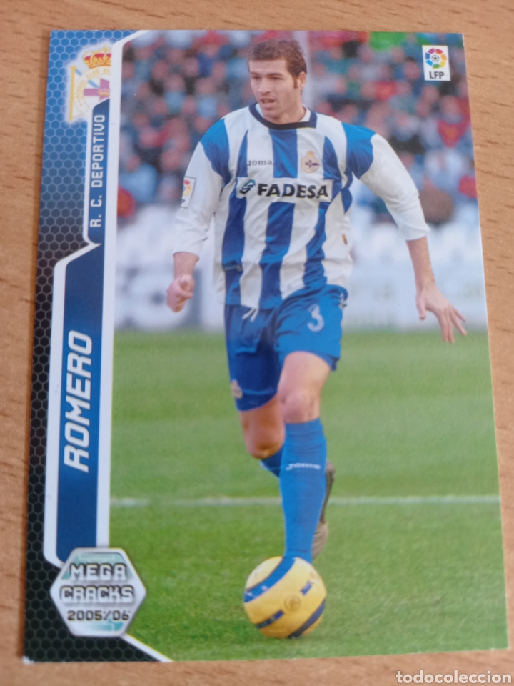 Fu&szlig;ball-Sticker: Panini megacracks 2005 2006 05 06 134 Romero Deportivo de la Coru&ntilde;a