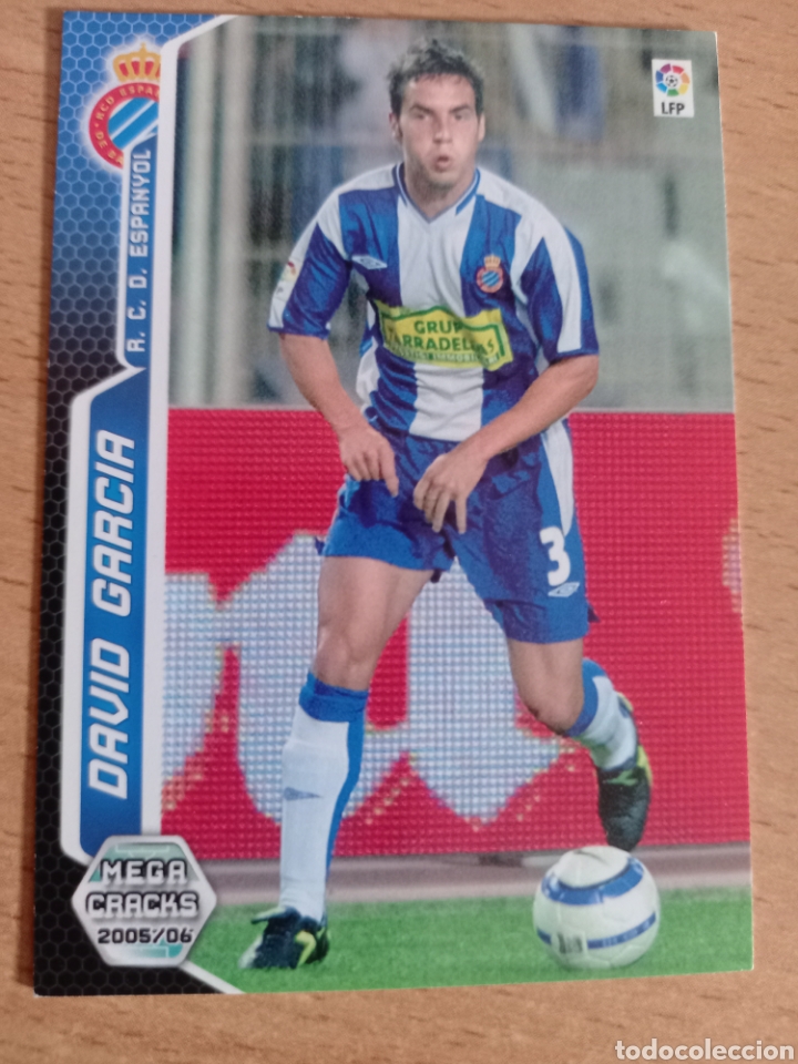 Cromos de Futebol: Panini megacracks 2005 2006 05 06 151 David Garc&iacute;a Espanyol