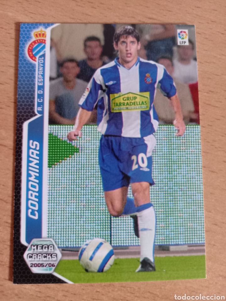 Football Stickers: Panini megacracks 2005 2006 05 06 159 Corominas Espanyol