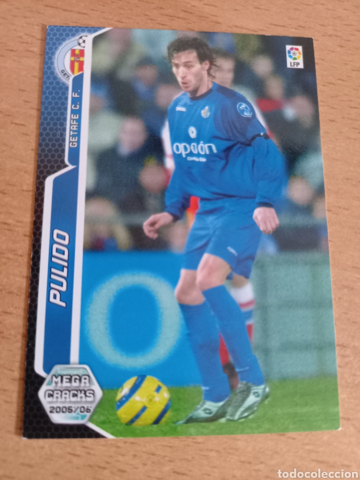 Figurine di Calcio: Panini megacracks 2005 2006 05 06 168 Pulido Getafe