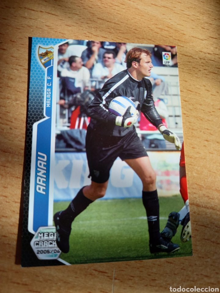 Fu&szlig;ball-Sticker: Panini megacracks 2005 2006 05 06 200 Arnau M&aacute;laga