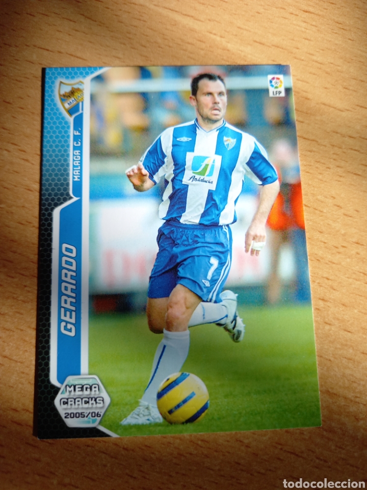 Cromos de F&uacute;tbol: Panini megacracks 2005 2006 05 06 201 Gerardo M&aacute;laga