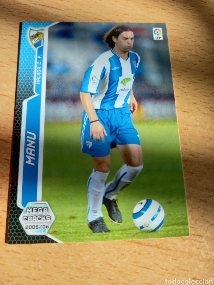 Fu&szlig;ball-Sticker: Panini megacracks 2005 2006 05 06 211 Manu M&aacute;laga