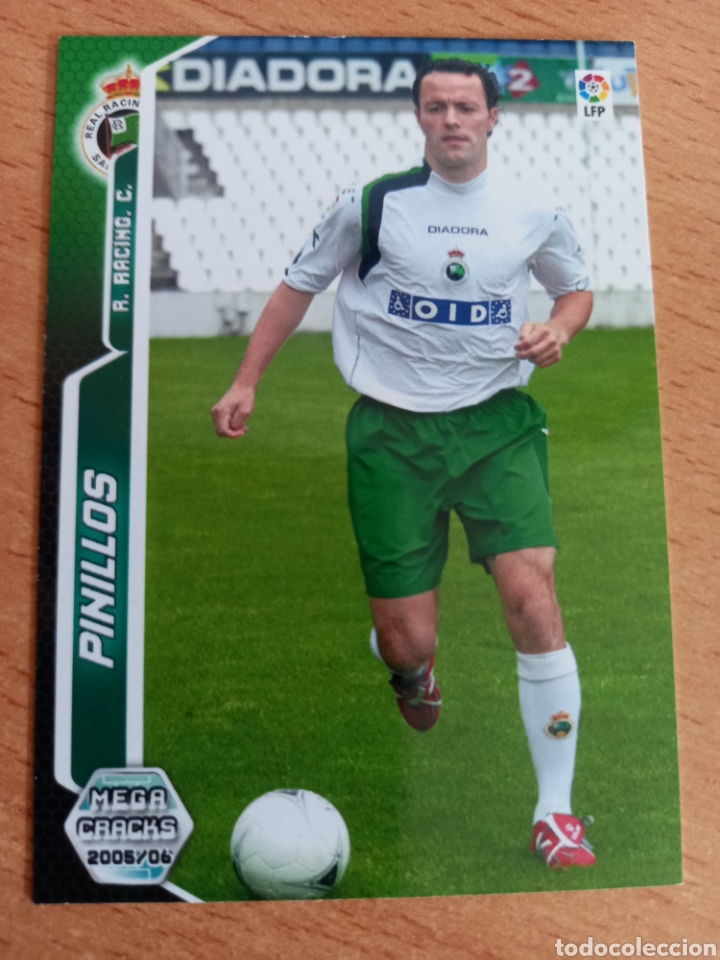 Cromos de F&uacute;tbol: Panini megacracks 2005 2006 05 06 255 Pinillos Racing de Santander