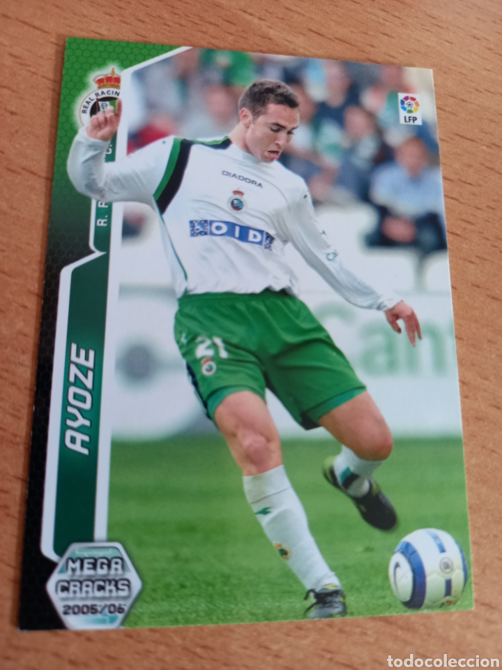 Figurine di Calcio: Panini megacracks 2005 2006 05 06 260 Ayoze Racing de Santander