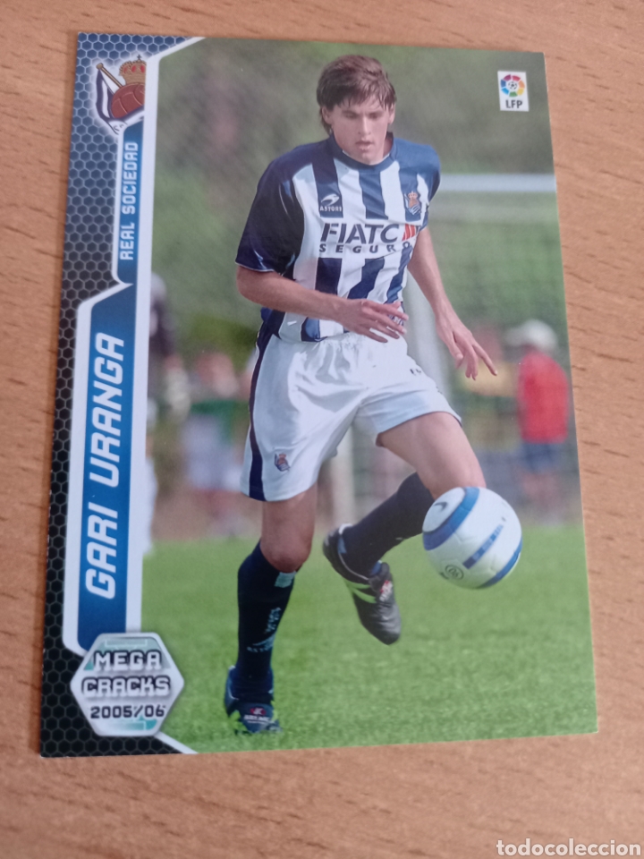 Figurine di Calcio: Panini megacracks 2005 2006 05 06 303 Gari Uranga Real Sociedad