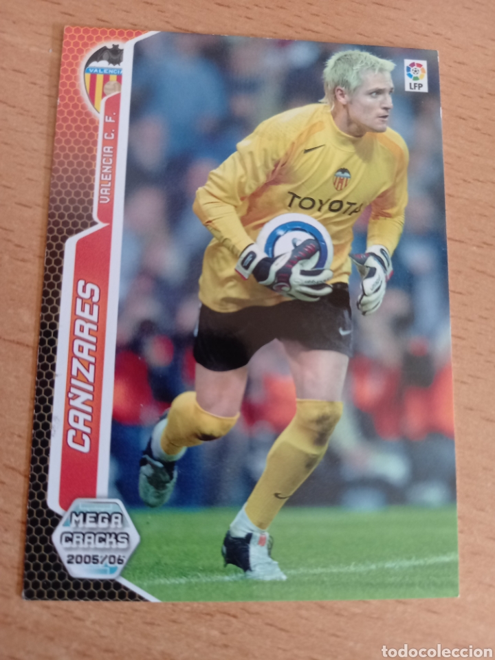 Cromos de f&uacute;tbol: Panini megacracks 2005 2006 05 06 308 Ca&ntilde;izares Valencia
