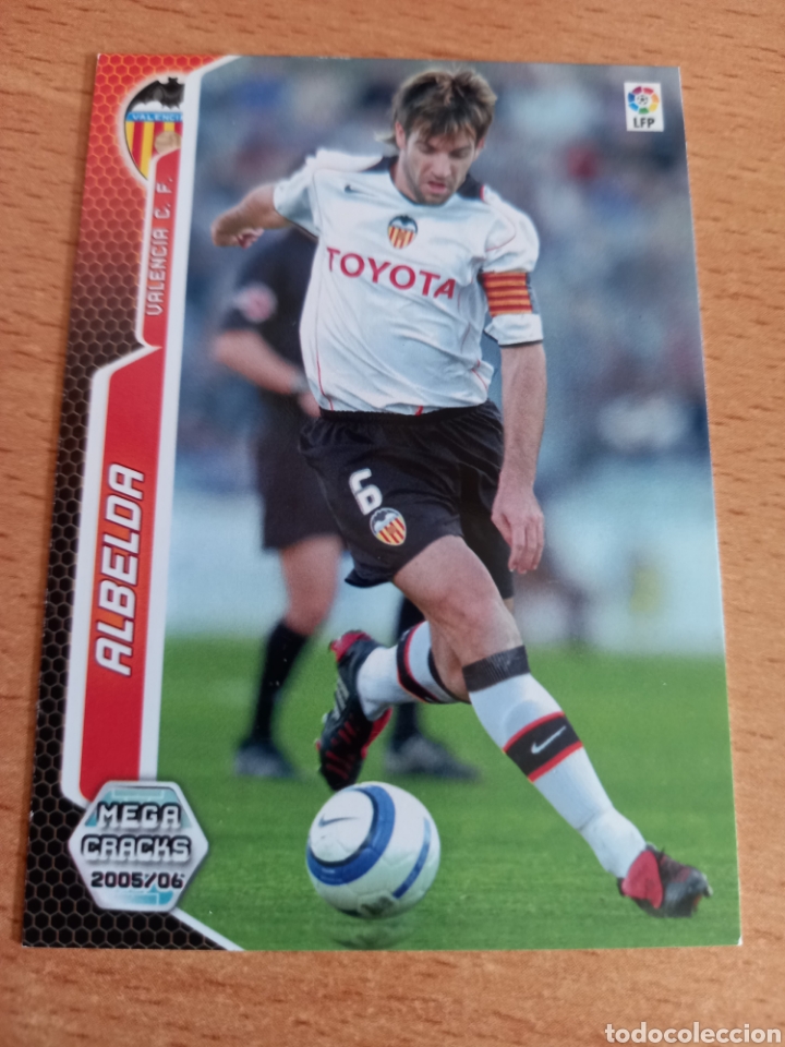 Cromos de F&uacute;tbol: Panini megacracks 2005 2006 05 06 316 Albelda Valencia