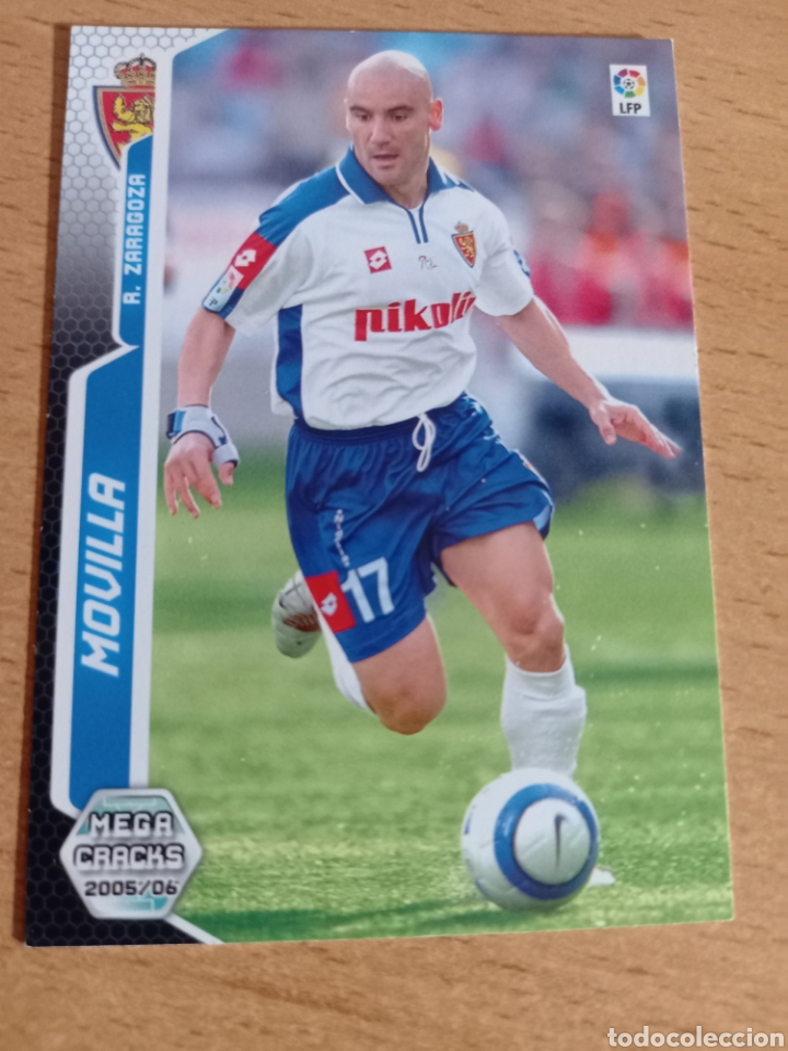 Fu&szlig;ball-Sticker: Panini megacracks 2005 2006 05 06 352 Movilla Real Zaragoza