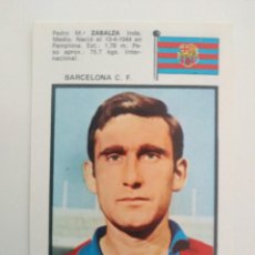 Cromos de Fútbol: ZABALZA FC.BARCELONA FHER 1971-1972 CROMO NUEVO