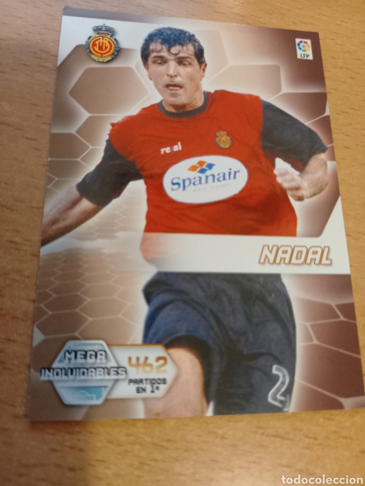 Figurine di Calcio: Panini megacracks 2005 2006 05 06 413 Nadal Mallorca megainolvidables