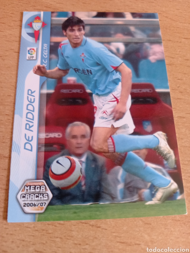 Fu&szlig;ball-Sticker: Panini megacracks 2006 2007 06 07 84 De Ridder Celta de Vigo