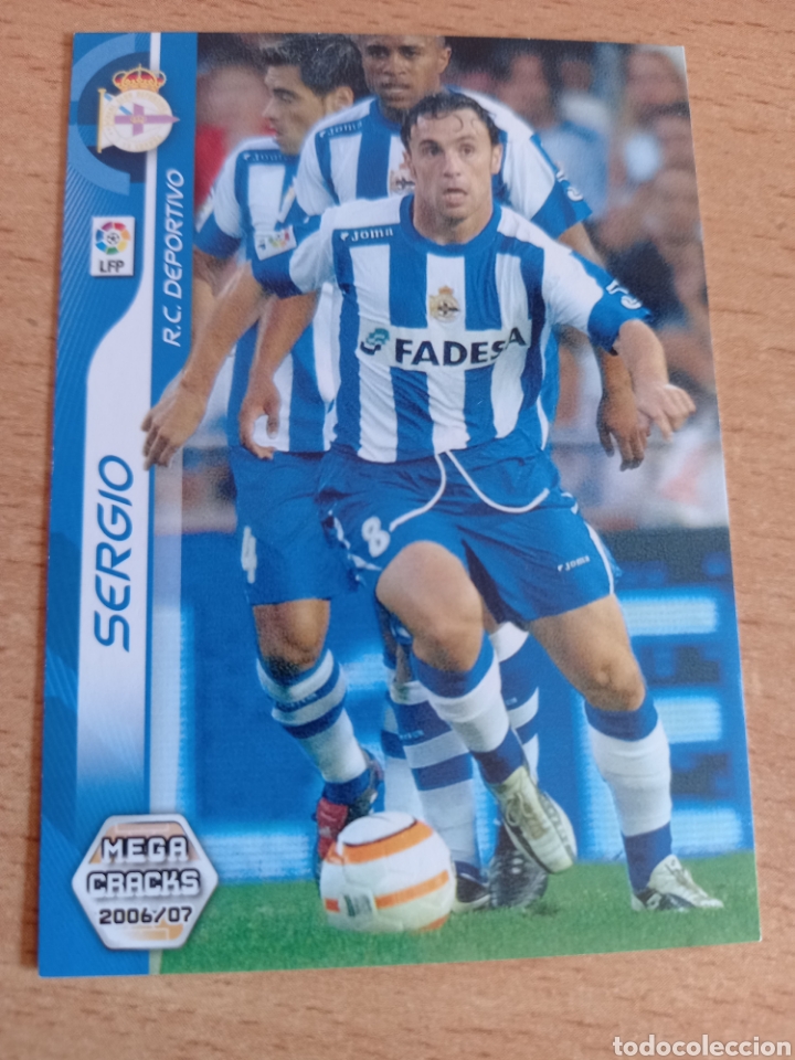Fu&szlig;ball-Sticker: Panini megacracks 2006 2007 06 07 101 Sergio Deportivo de la Coru&ntilde;a