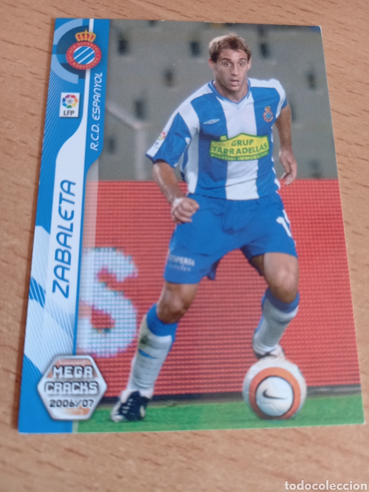 Figurine di Calcio: Panini megacracks 2006 2007 06 07 Zabaleta Espanyol