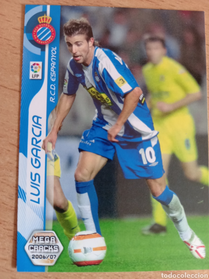 Fu&szlig;ball-Sticker: Panini megacracks 2006 2007 06 07 126 Luis Garc&iacute;a Espanyol