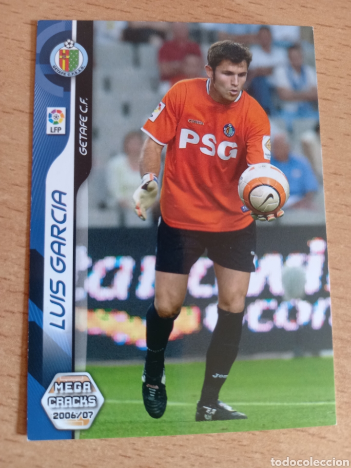 Figurine di Calcio: Panini megacracks 2006 2007 06 07 128 Luis Garc&iacute;a Getafe