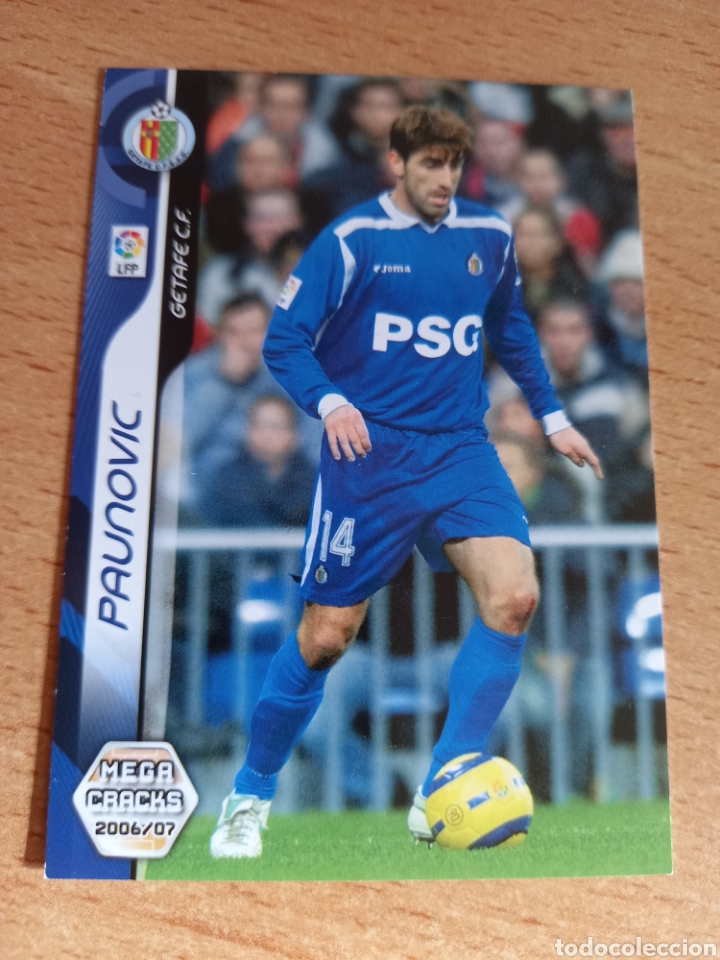 Figurine di Calcio: Panini megacracks 2006 2007 06 07 142 Paunovic Getafe