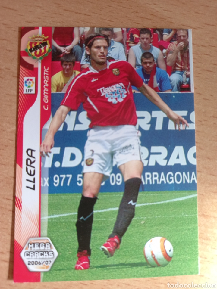 Figurine di Calcio: Panini megacracks 2006 2007 06 07 150 Llera Gimn&aacute;stic de Tarragona