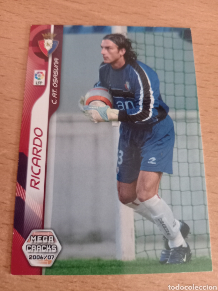 Cromos de Futebol: Panini megacracks 2006 2007 06 07 218 Ricardo Osasuna