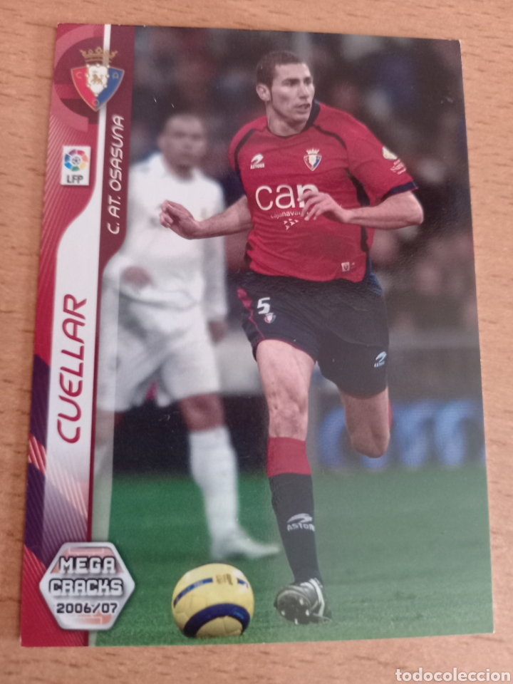Fu&szlig;ball-Sticker: Panini megacracks 2006 2007 06 07 222 Cu&eacute;llar Osasuna