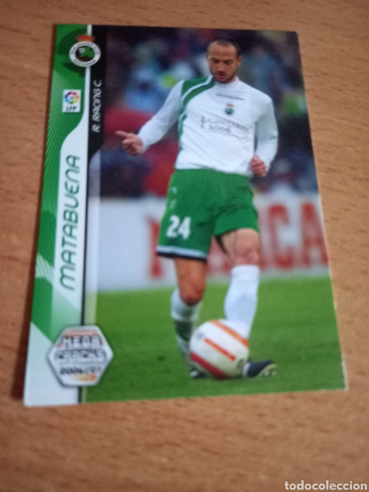 Figurine di Calcio: Panini megacracks 2006 2007 06 07 243 Matabuena Racing de Santander
