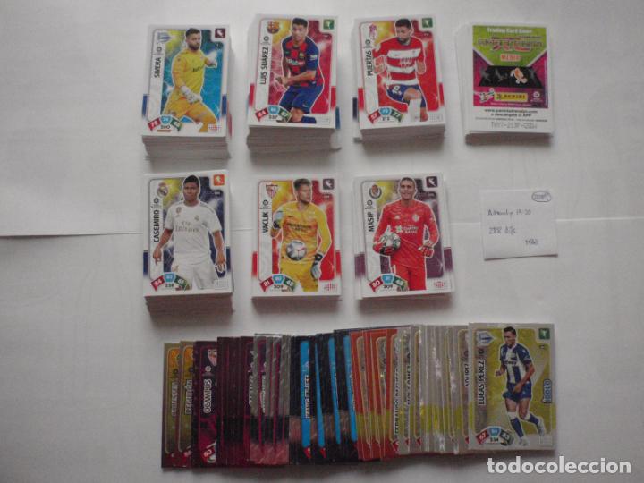 Football Stickers: LOTE 287 cromos diferentes de futbol. Trading Cards ADRENALYN XL 2019 2020 de PANINI.