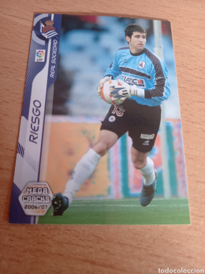 Fu&szlig;ball-Sticker: Panini megacracks 2006 2007 06 07 290 Riesgo Real Sociedad