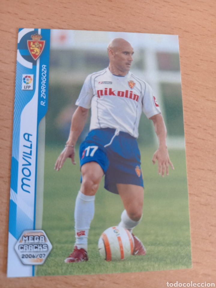 Fu&szlig;ball-Sticker: Panini megacracks 2006 2007 06 07 352 Movilla Real Zaragoza