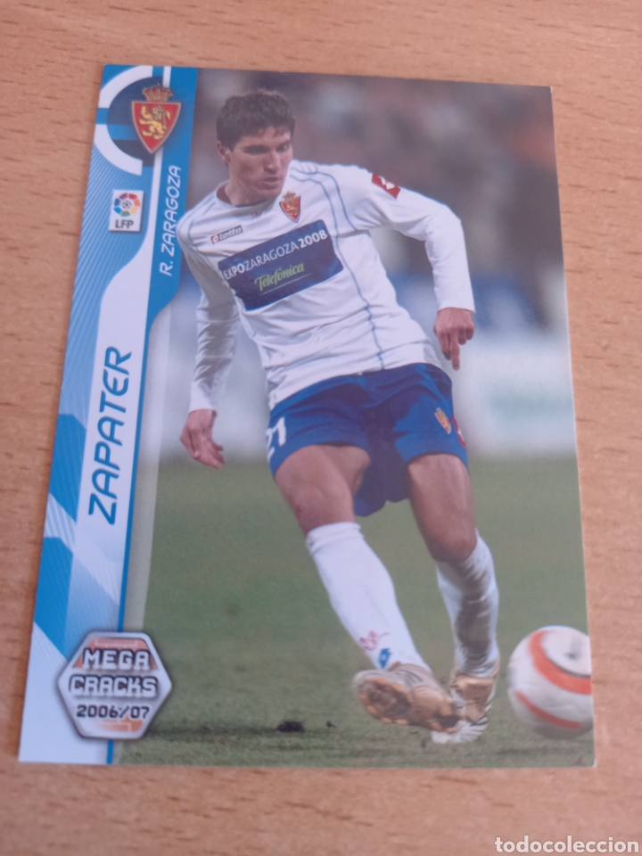 Cromos de Futebol: Panini megacracks 2096 2007 06 07 354 Zapater Real Zaragoza
