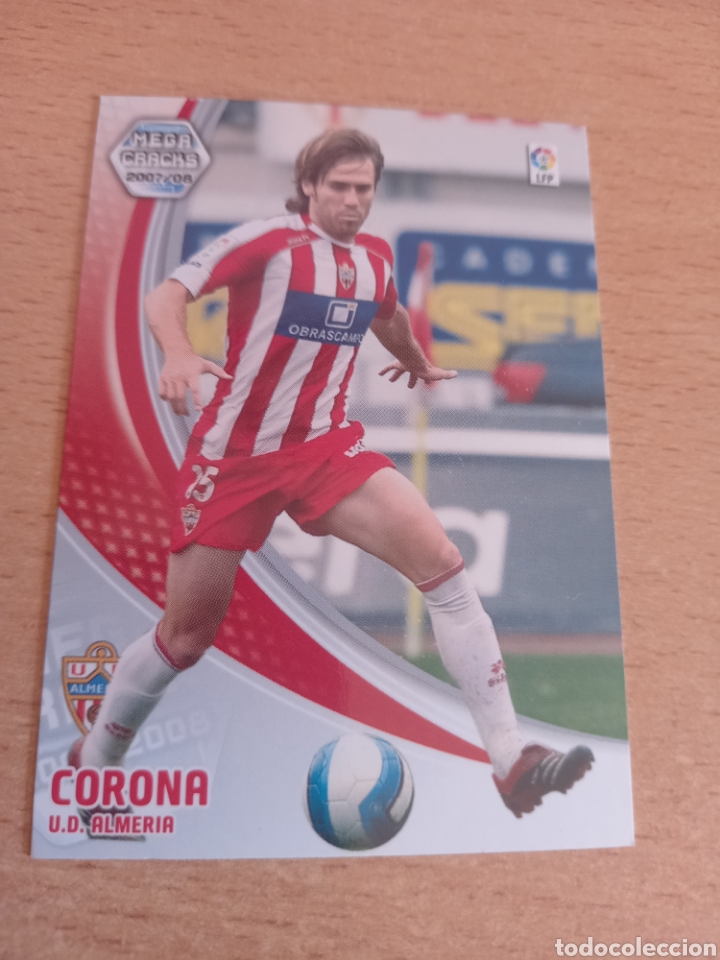 Cromos de F&uacute;tbol: Panini megacracks 2007 2008 07 08 11 Corona Almer&iacute;a