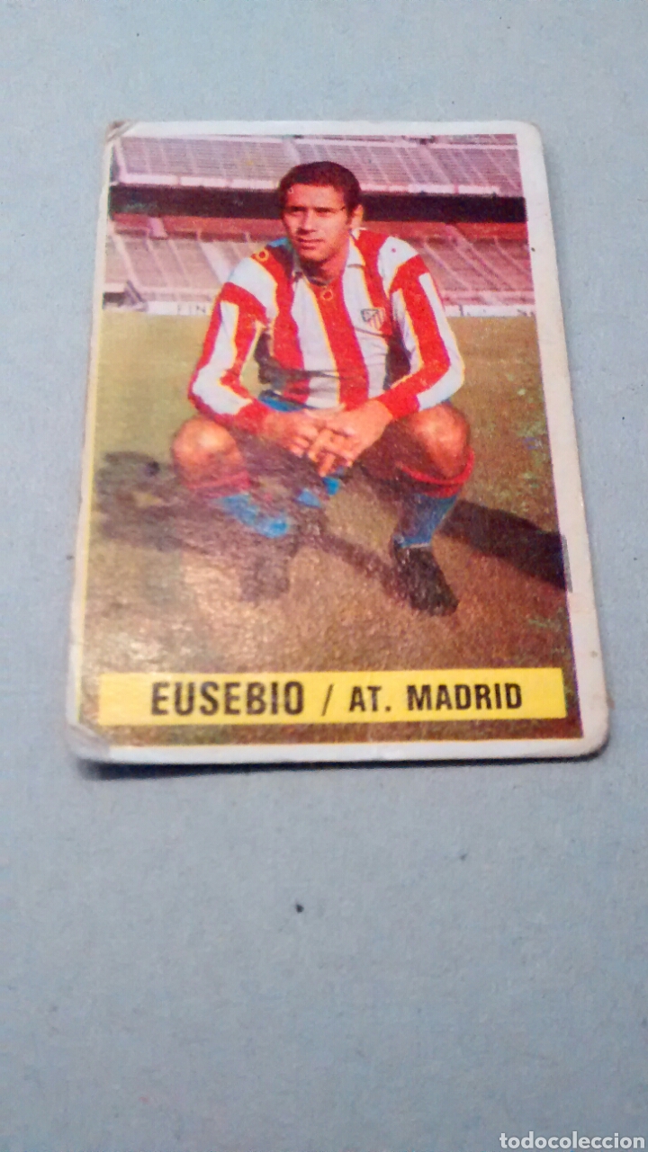 Cromos de f&uacute;tbol: EDICIONES ESTE, LIGA 74 75 EUSEBIO (AT. MADRID) - Foto 1