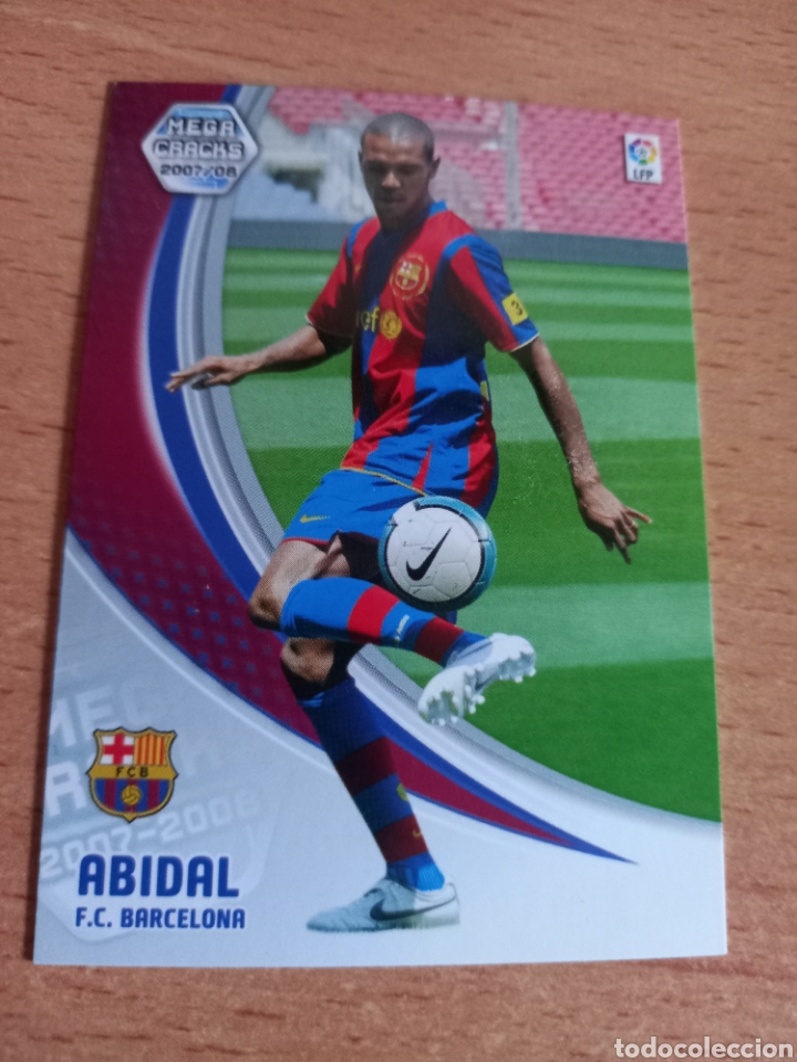 Fu&szlig;ball-Sticker: Panini megacracks 2007 2008 07 08 62 Abidal Barcelona