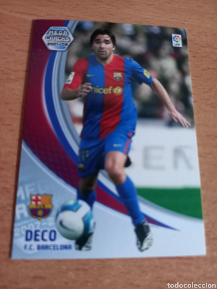 Cromos de f&uacute;tbol: Panini megacracks 2007 2008 07 08 65 Deco Barcelona