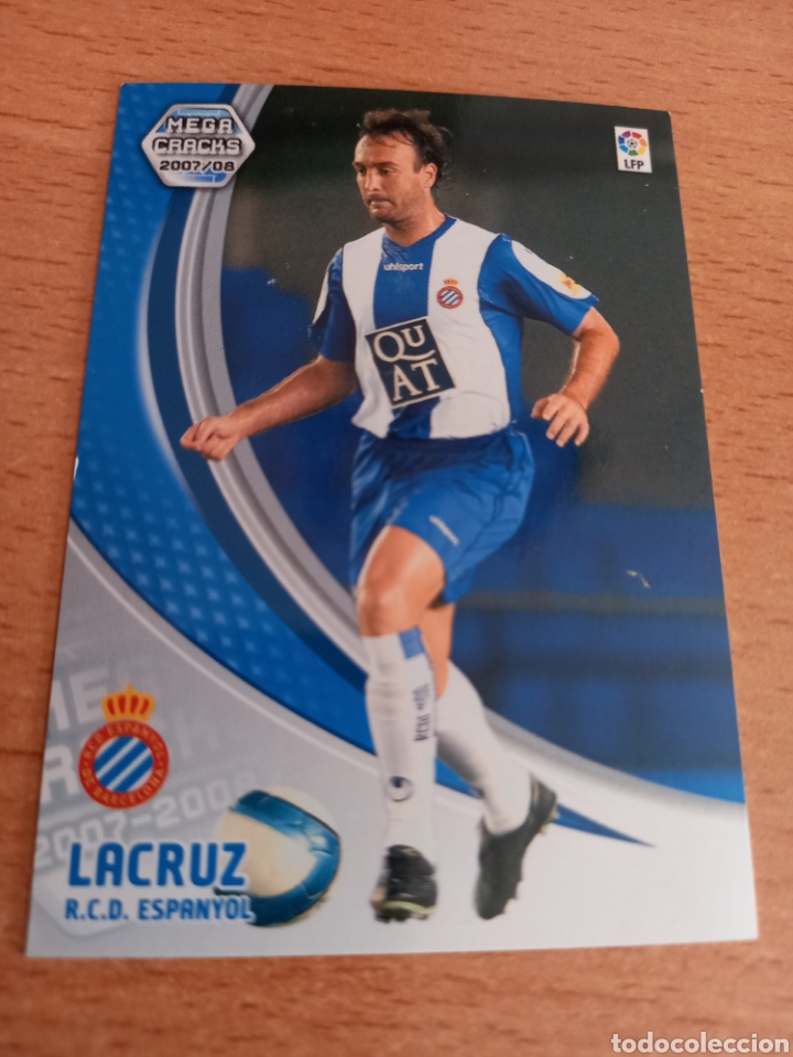 Figurine di Calcio: Panini megacracks 2007 2008 07 08 112 Lacruz Espanyol