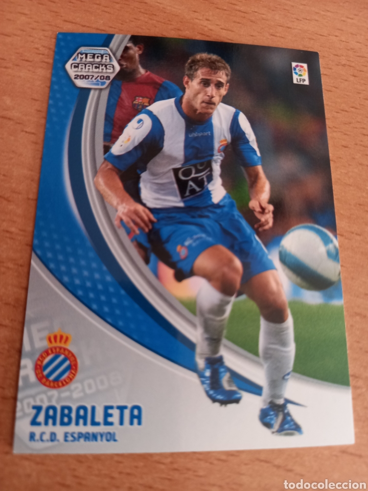 Fu&szlig;ball-Sticker: Panini megacracks 2007 2008 07 08 113 Zabaleta Espanyol