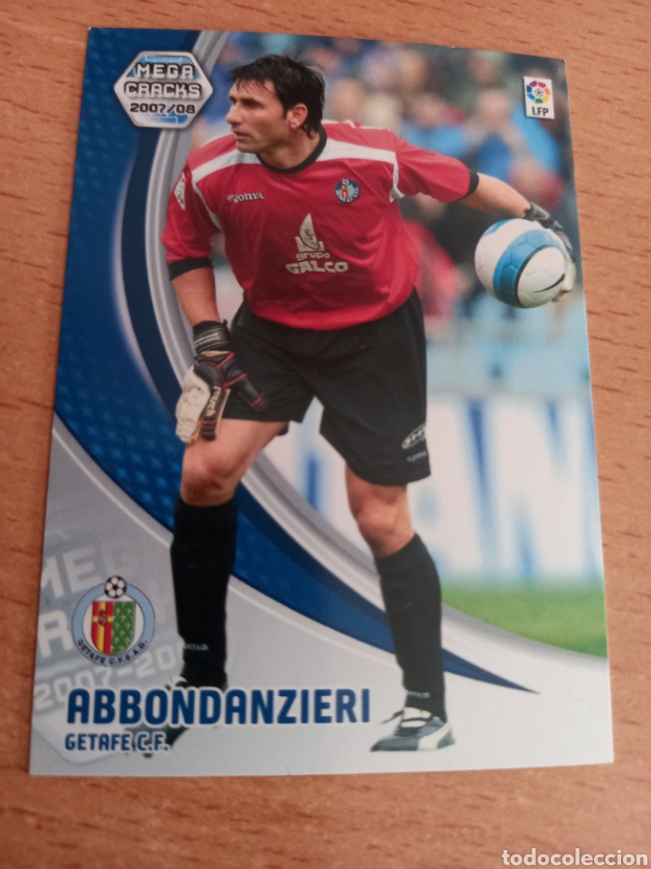 Figurine di Calcio: Panini megacracks 2007 2008 07 08 128 Abbondanzieri Getafe