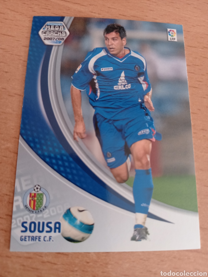 Figurine di Calcio: Panini megacracks 2007 2008 07 08 140 Sousa Getafe