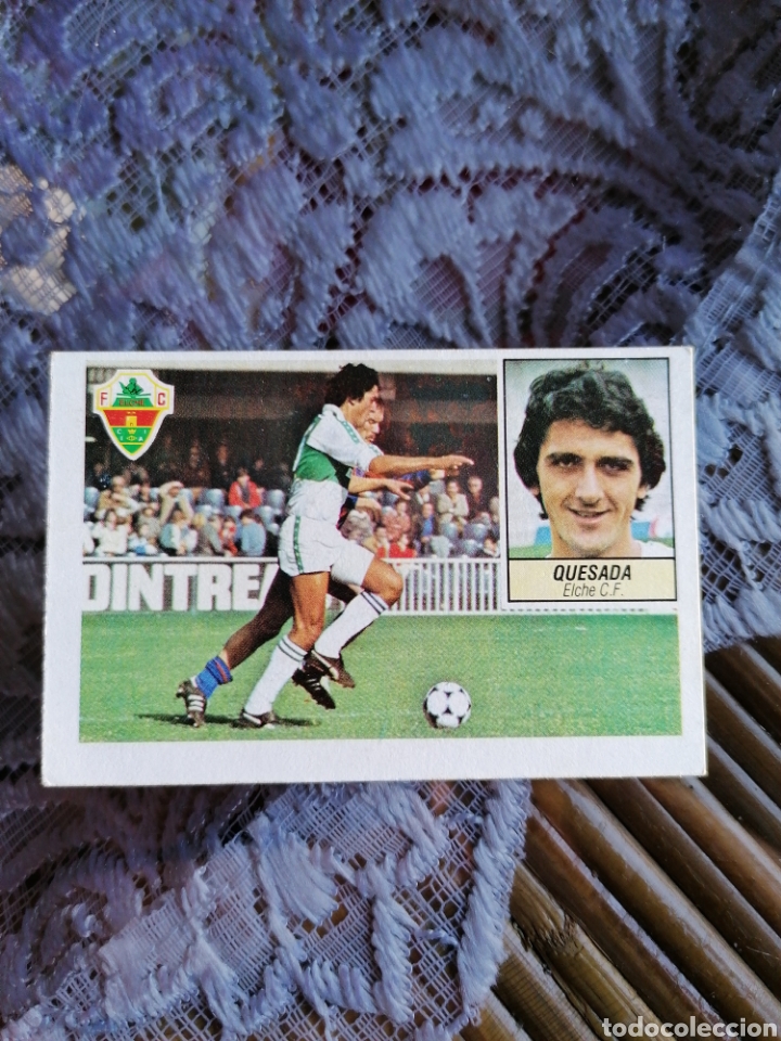 Cromos de f&uacute;tbol: (AP) 84 85 1984 1985 QUESADA ELCHE EDICIONES ESTE DESPEGADO - Foto 1