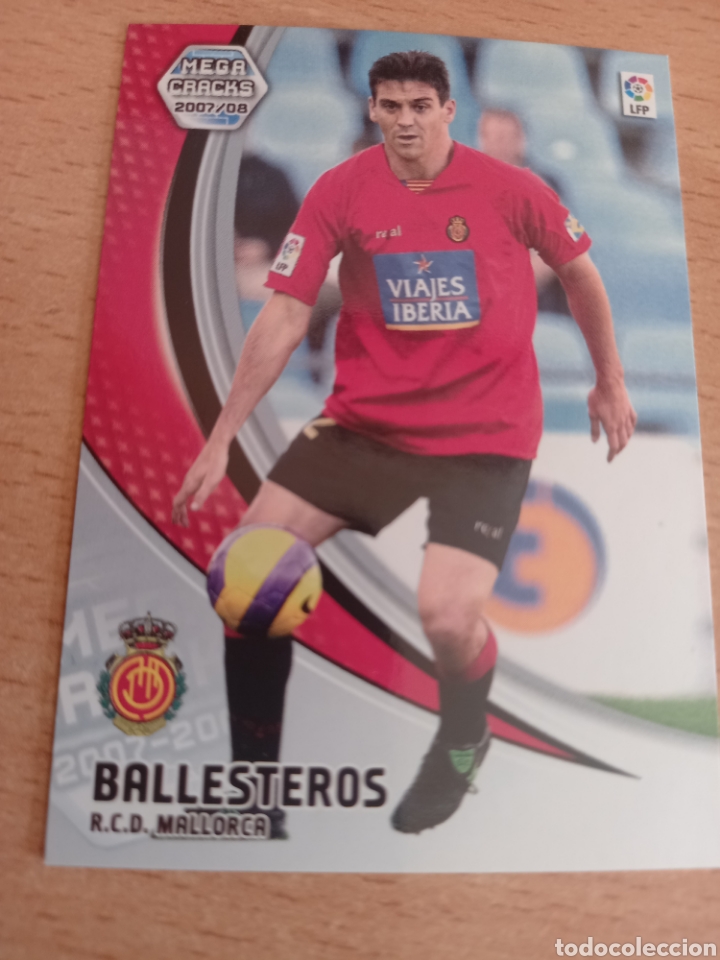 Figurine di Calcio: Panini megacracks 2007 2008 07 08 187 Ballesteros Mallorca