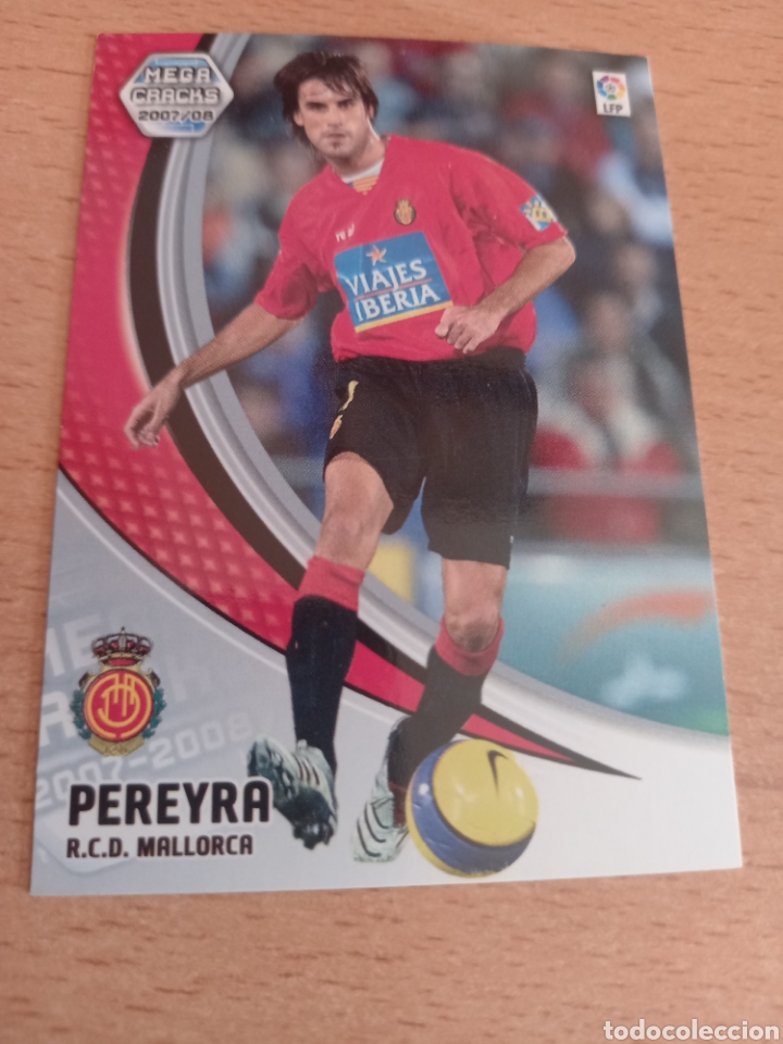 Figurine di Calcio: Panini megacracks 2007 2008 07 08 190 Pereyra Mallorca