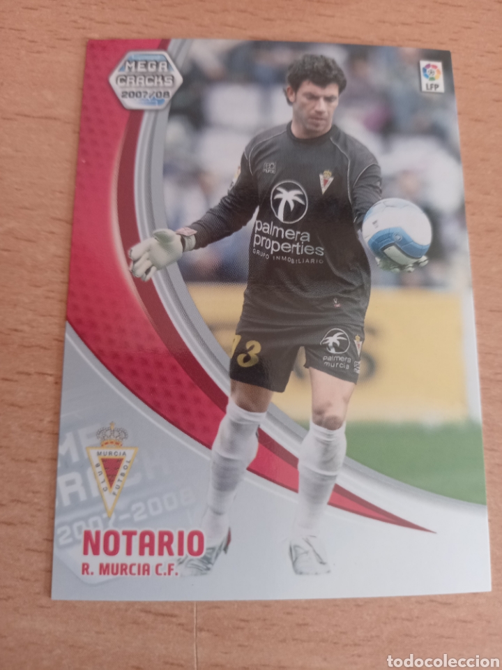 Fu&szlig;ball-Sticker: Panini megacracks 2007 2008 07 08 200 Notario Real Murcia