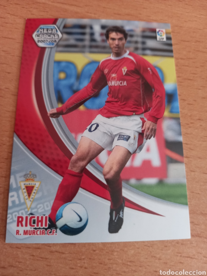 Figurine di Calcio: Panini megacracks 2007 2008 07 08 210 Richi Real Murcia