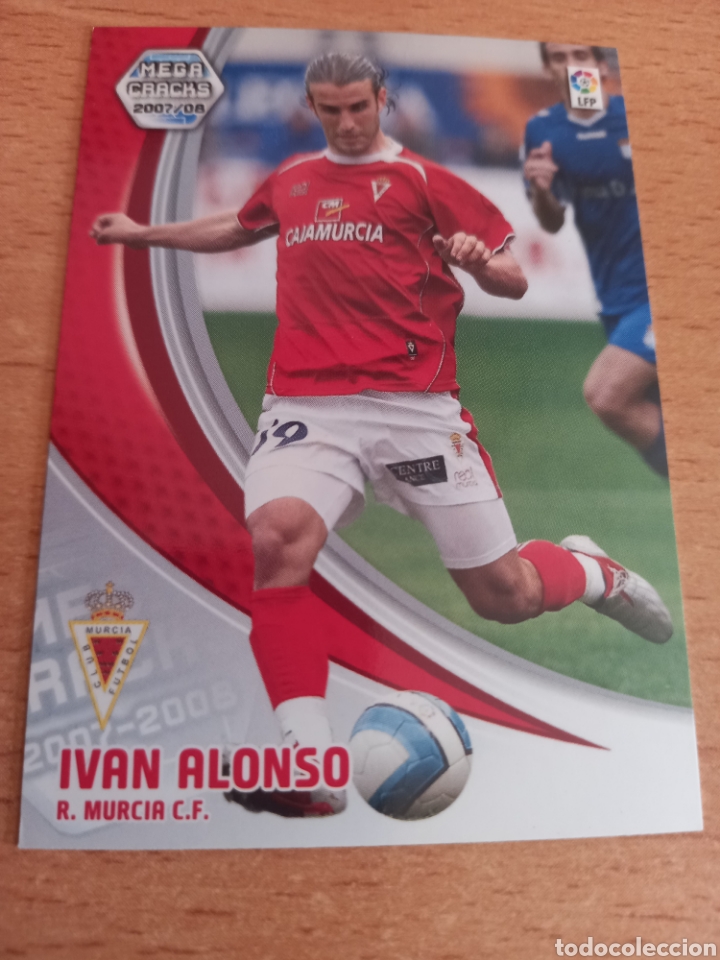 Figurine di Calcio: Panini megacracks 2007 2008 07 08 216 Iv&aacute;n Alonso Real Murcia